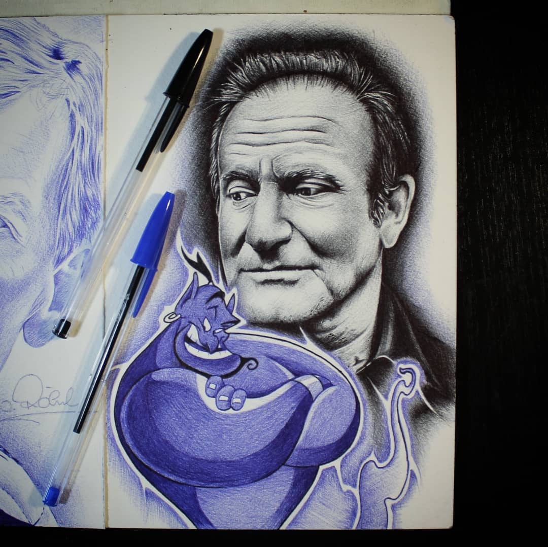 Little Tribute to the one and only @robinwilliamsofficial . Thx for looking
#ger