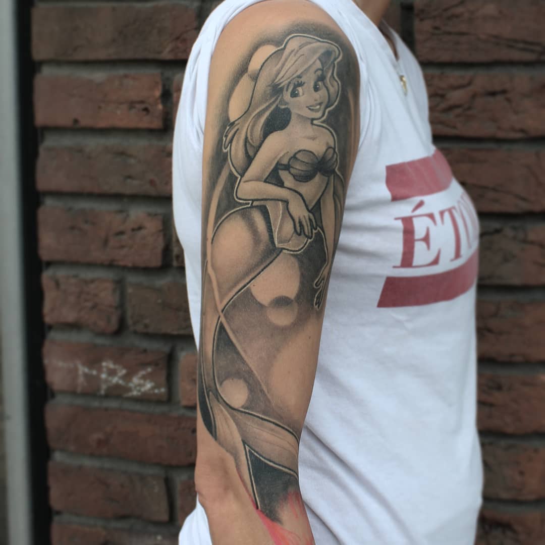 Healed mermaid thank you so much Daniela!
#germantattooers #tattooworkers #tatto