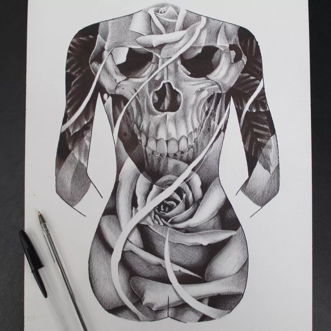 Backpiece-concept....available for tattooing. 
#germantattooers #germanartist #t