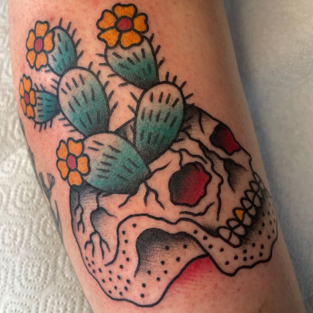 CACTUS/SKULL…
Danke @nanicipal.waste 

#tattoo #tattoos #tattooed #tattoolife #t