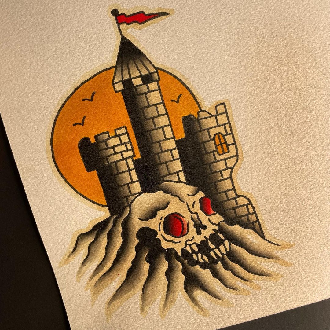 CASTLE/SKULL…
WANNADO!

#tattoo #tattoos #tattooed #tattoolife #tattooing #boldw