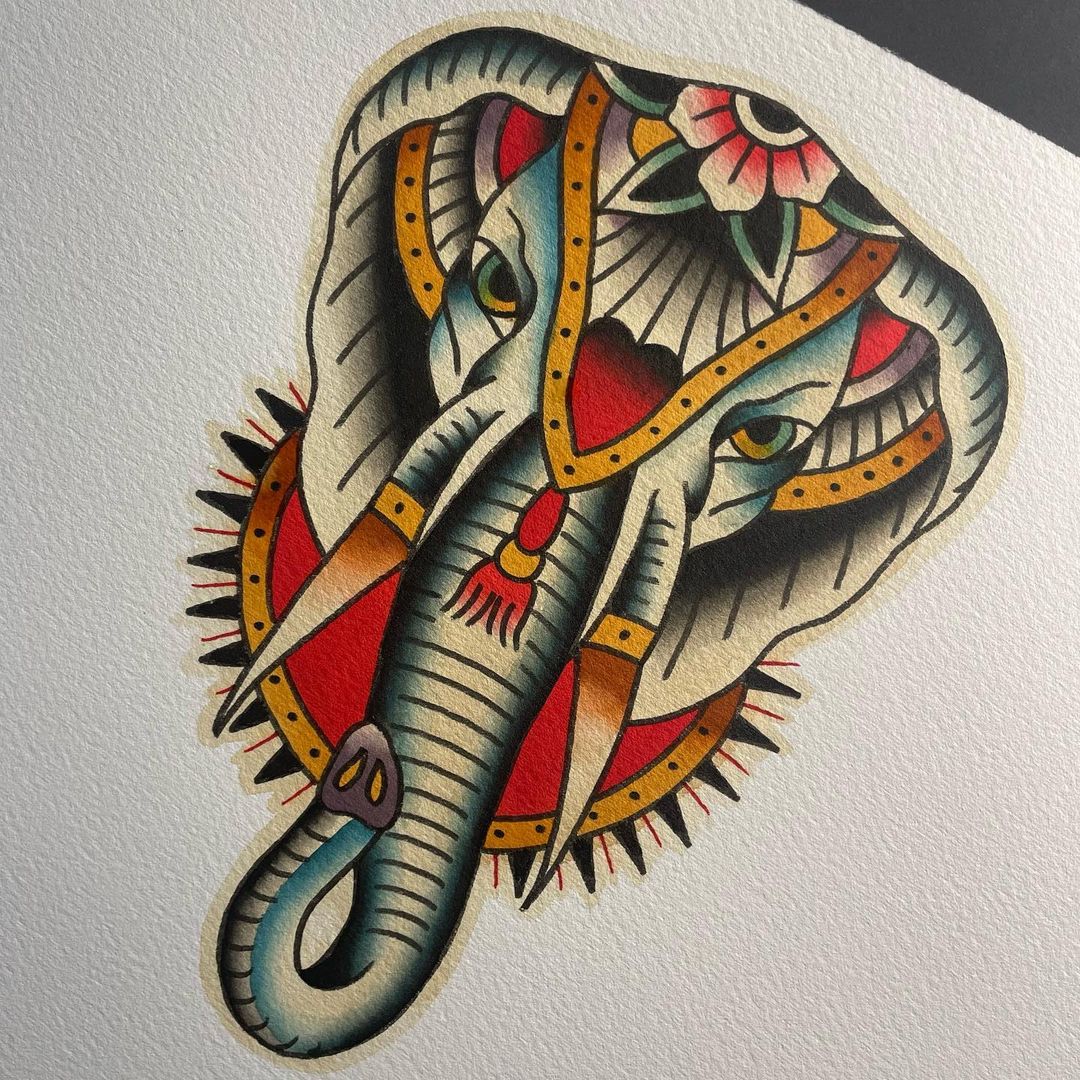 ELEPHANT…

#tattoo #tattoos #tattooed #tattoolife #tattooing #boldwillhold #trad