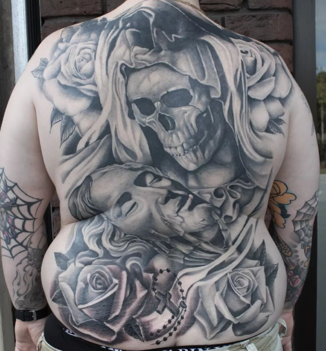 Es war ein langer Weg. Vielen Dank Maik für das coole Projekt!
#germantattooers