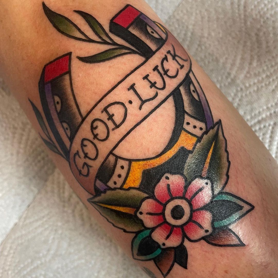 GOOD LUCK/HORSESHOE…
Danke @_quite_alright_ 

#tattoo #tattoos #tattooed #tattoo