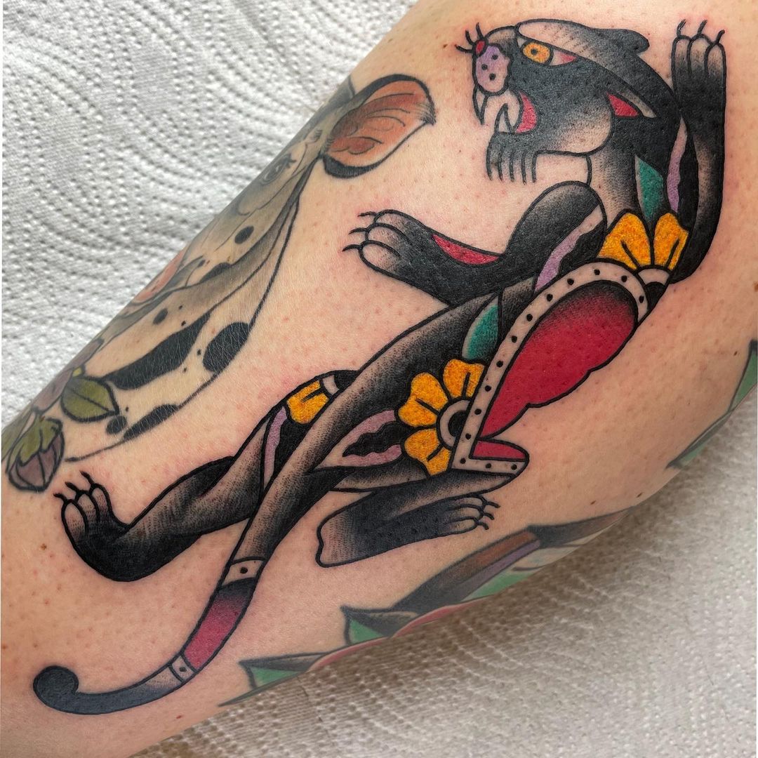 PANTHER/ROSE…
Danke @dini_vegan_life 

#tattoo #tattoos #tattooed #tattoolife #t