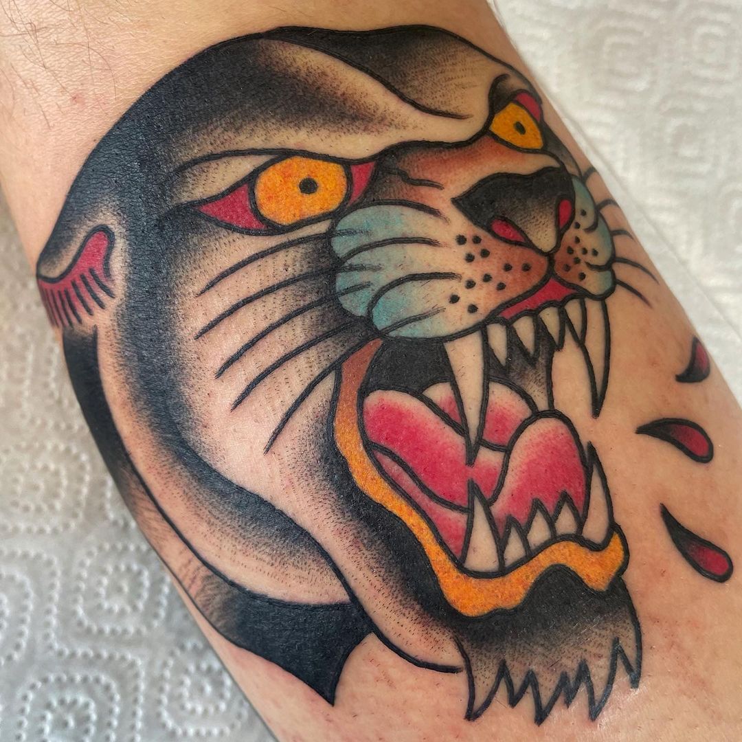 PANTHER…
Danke @jan_wonderfulworldhc 

#panther #panthertattoo #tattoo #tattoos