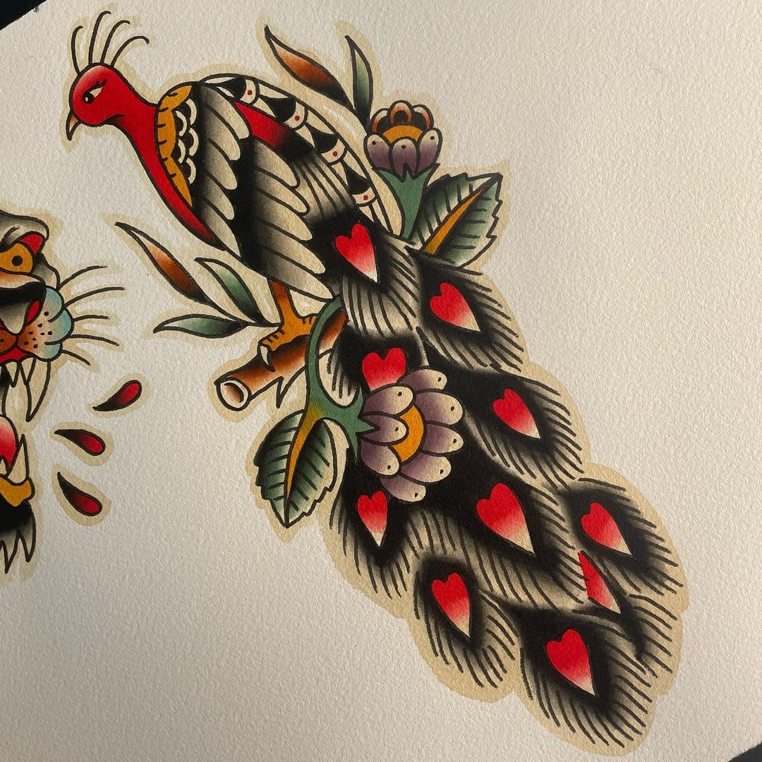 PEACOCK…

#tattoo #tattoos #tattooed #tattoolife #tattooing #boldwillhold #tradi