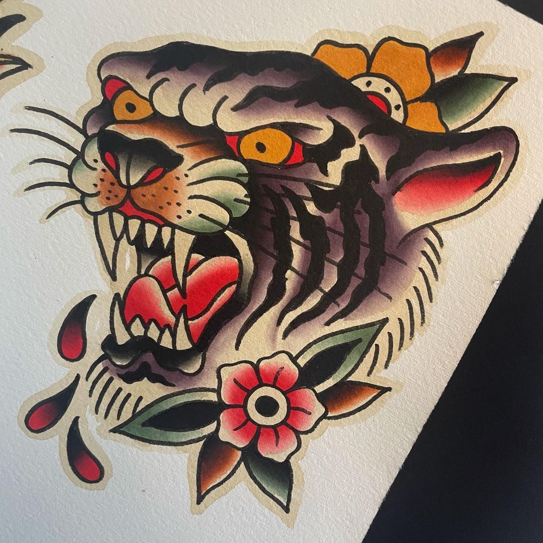 PURPLE TIGER…
#tiger #tigertattoo #tattoo #tattoos #tattooed #tattoolife #tattoo