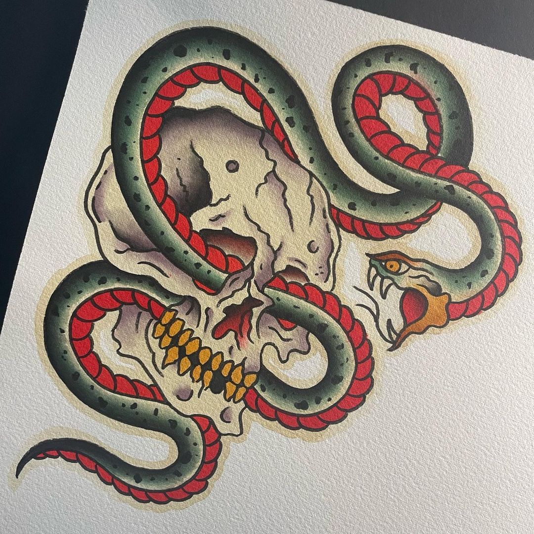SKULL/SNAKE…

#tattoo #tattoos #tattooed #tattoolife #tattooing #boldwillhold #t