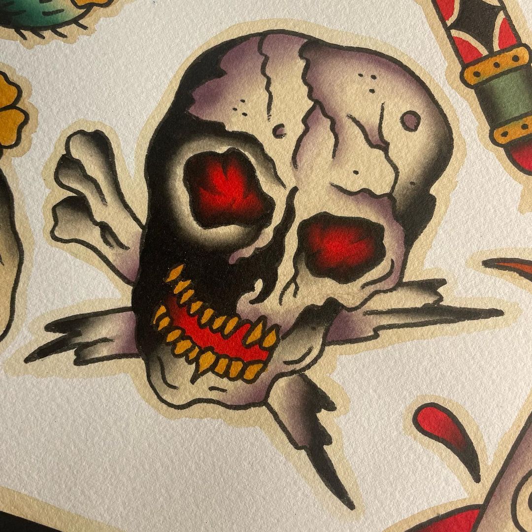 SKULL…

#tattoo #tattoos #tattooed #tattoolife #tattooing #boldwillhold #traditi