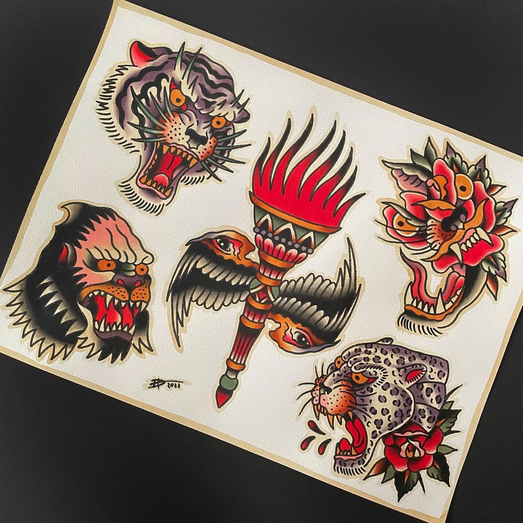 NEW SHEET…

#tattoo #tattoos #tattooed #tattoolife #tattooing #boldwillhold #tra