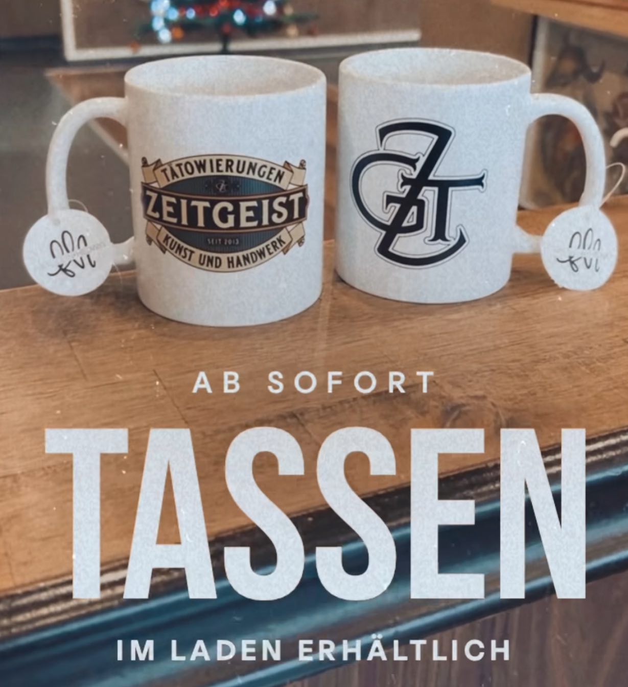 Wir haben endlich was zum mitnehmen neben Gutscheinen und Tattoos. Etwas wo ihr