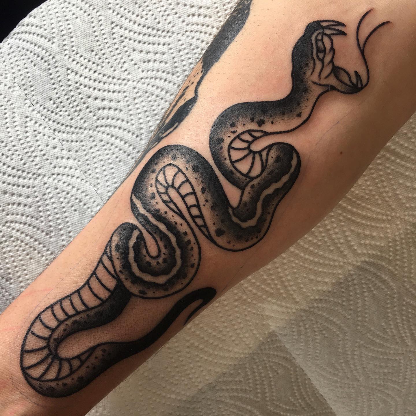 BLACK SNAKE…
#snake #snaketattoo #tattoo #tattoos #tattooed #tattoolife #tattooi