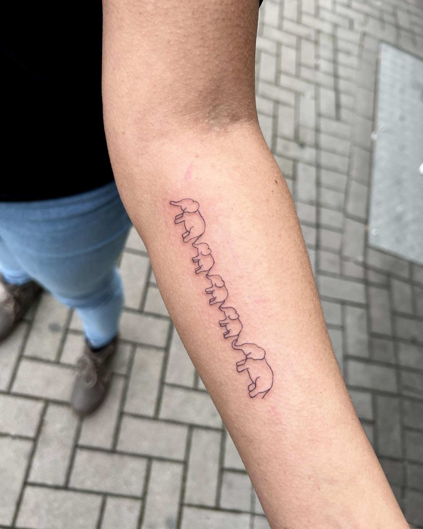 DANKE KARINA! 
.
#finelinetattoo #tattooideas #tattooinspiration #tattoo #elepha