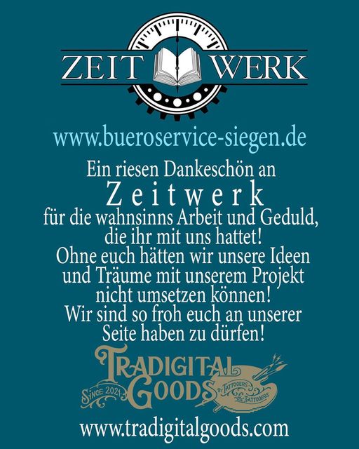 Mir ist es eine Herzensangelegenheit auch die Menschen, die uns über die ganzen