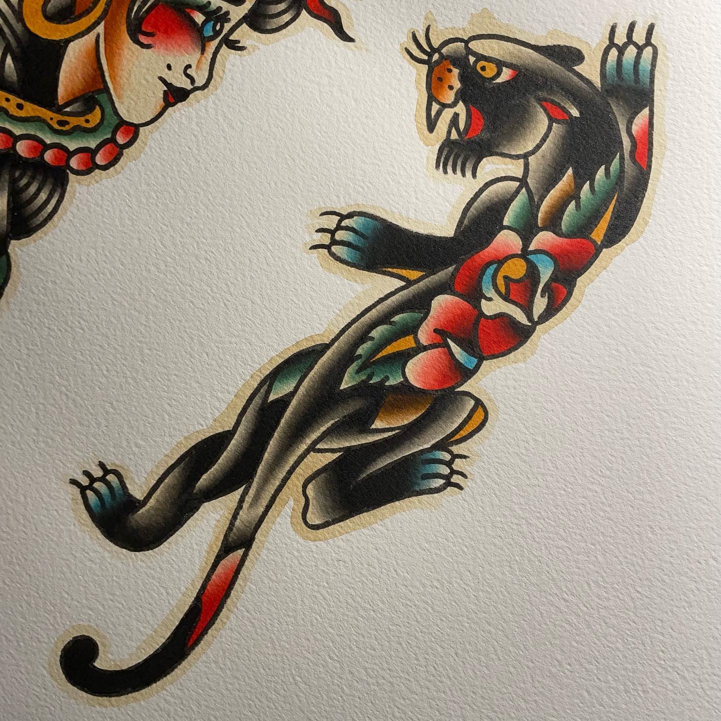 PANTHER/ROSE…

#tattoo #tattoos #tattooed #tattoolife #tattooing #boldwillhold #