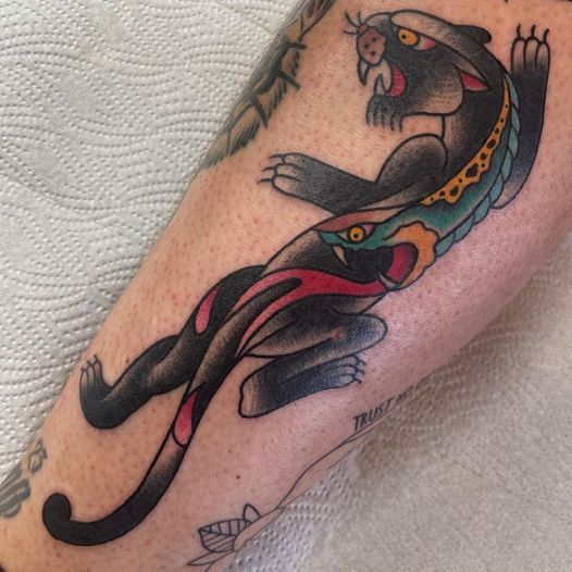 Panther von @danielsimplytrue gestochen