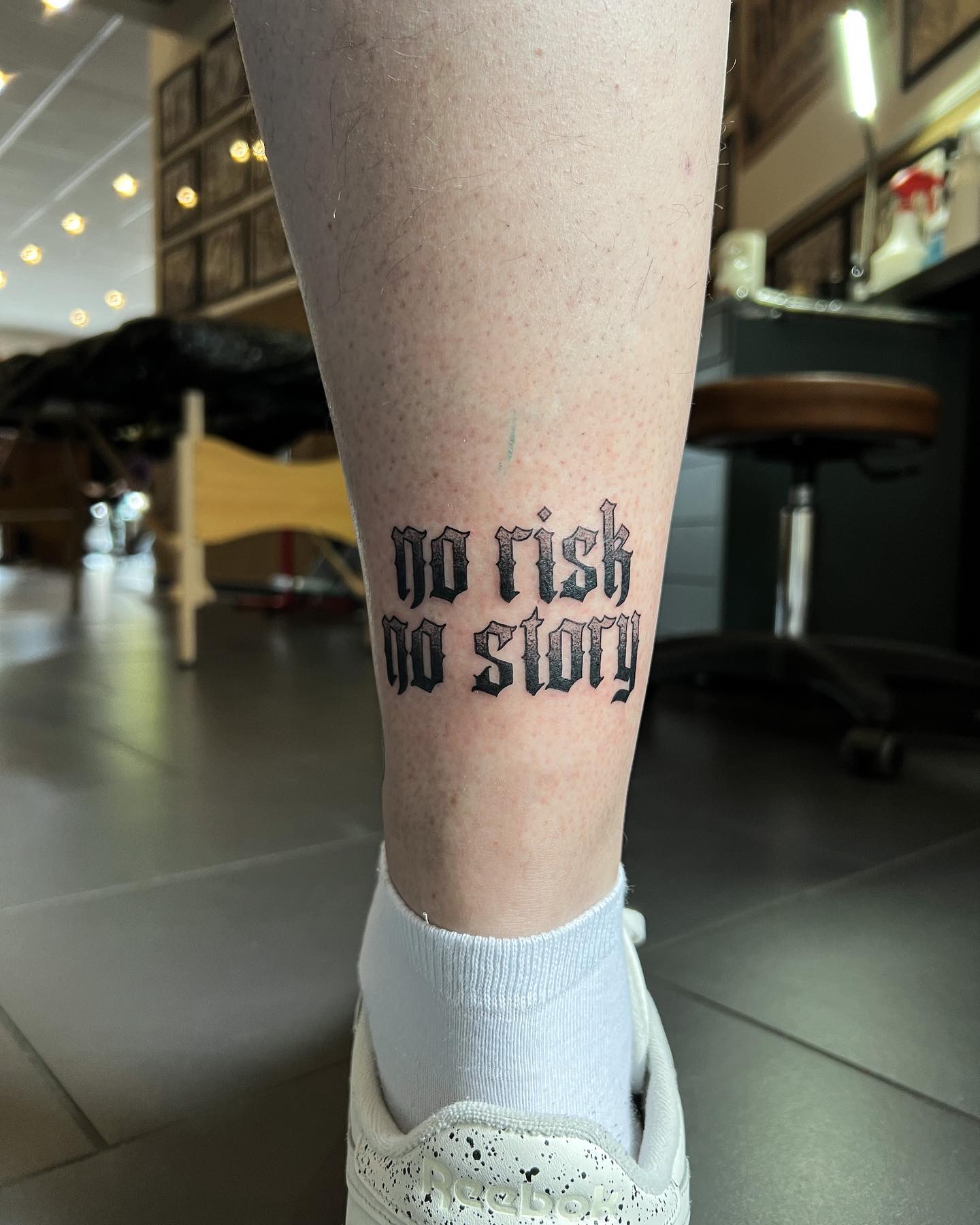 DANKE @mattes0385 
.
#norisknostory #letteringtattoo #tattoo #tattooed #tattooid