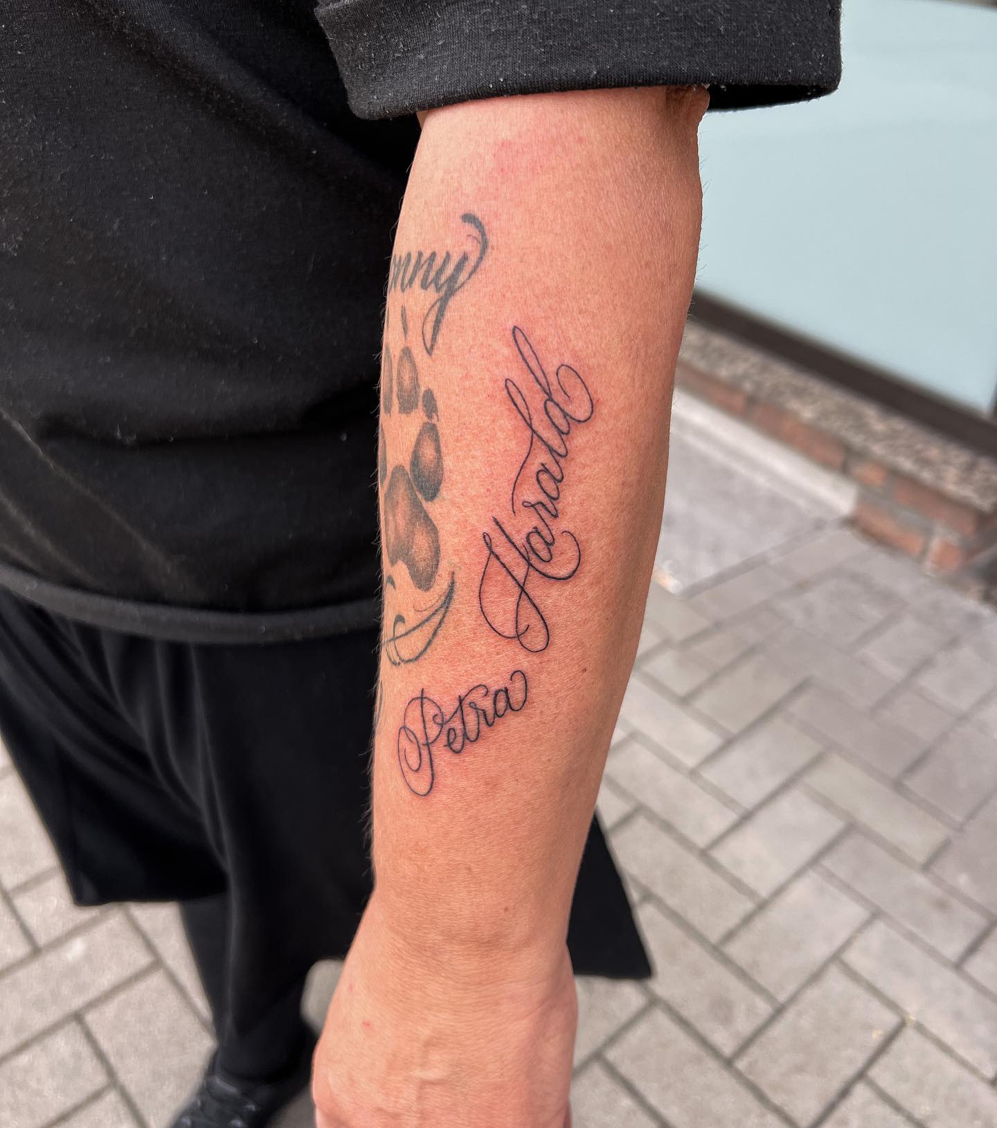 DANKE MELANIE! 
.
#lettering #handlettering #letteringtattoo #tattooideas #tatto