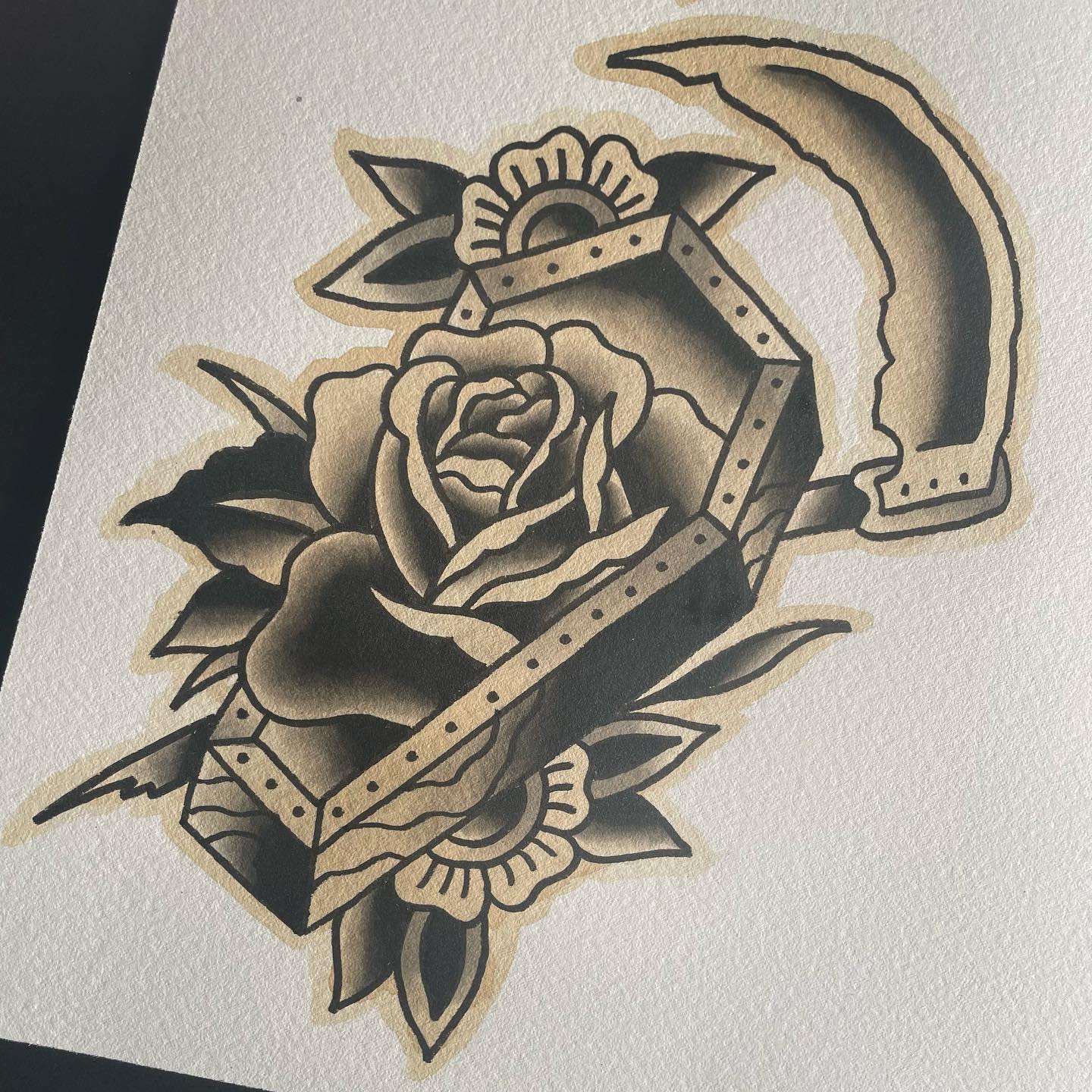 COFFIN/ROSE…

#tattoo #tattoos #tattooed #tattoolife #tattooing #boldwillhold #t