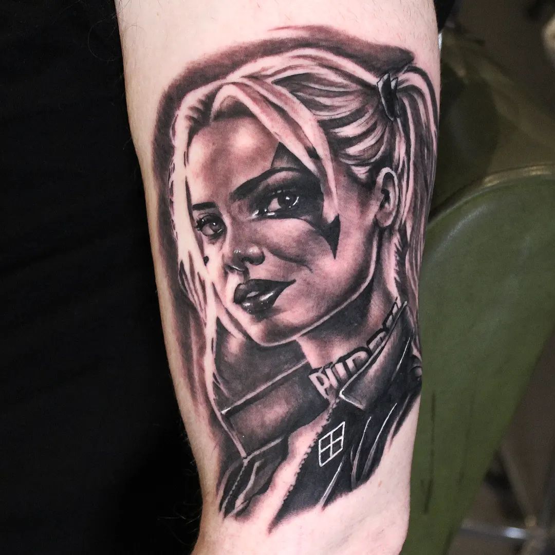 Harley Quinn von gestern. Danke Grigor für dein Vertrauen.

#germantattooers #tä