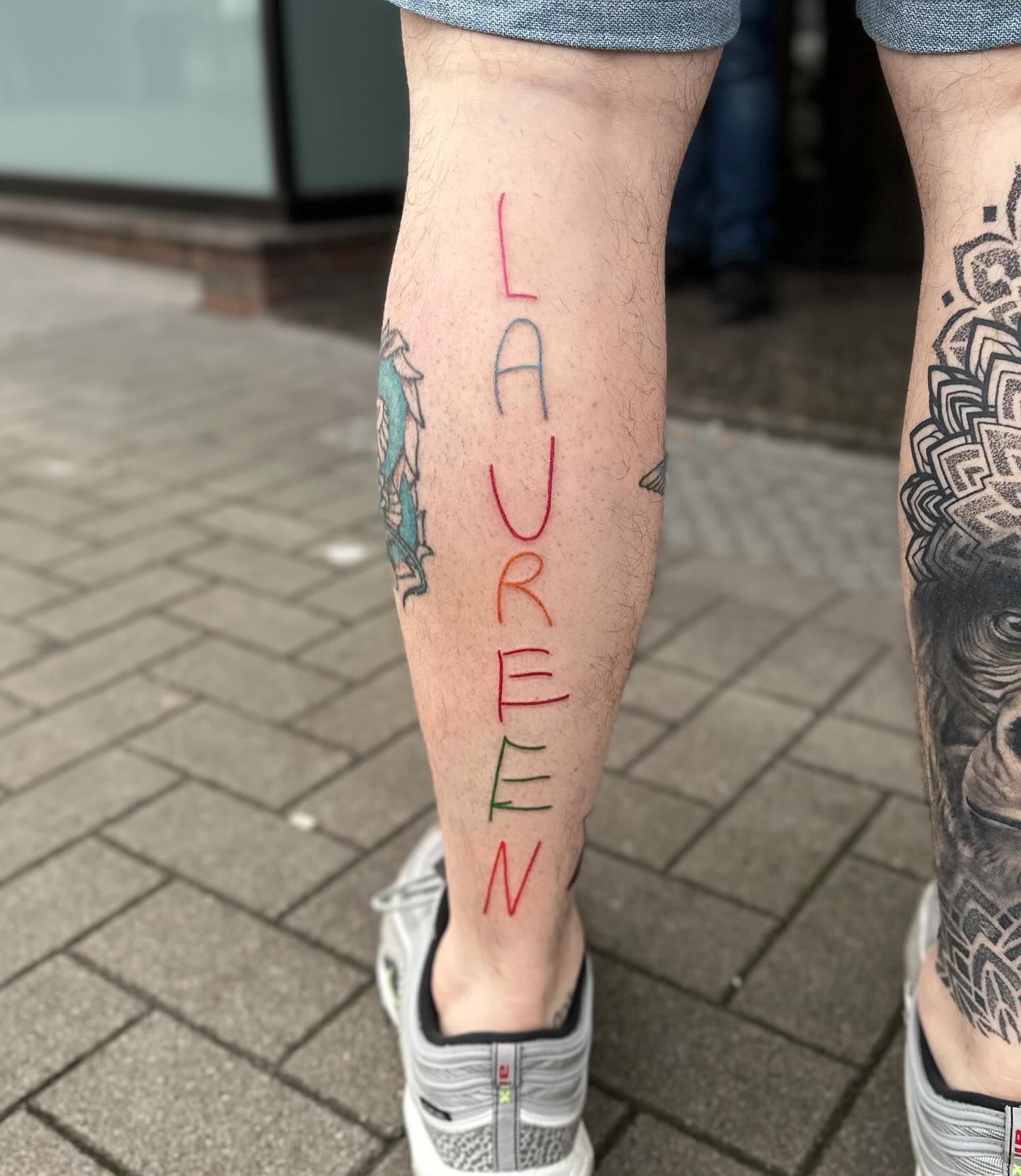 DANKE MARTIN! 
.
#zeitgeisttattoo #kidstattoo #lettering #tattooideas #tattooart