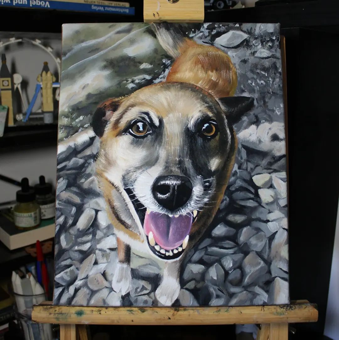 Endlich fertig....."COOPER"...Öl auf Leinwand 20x30cm

Cooper ist mein Pincher-