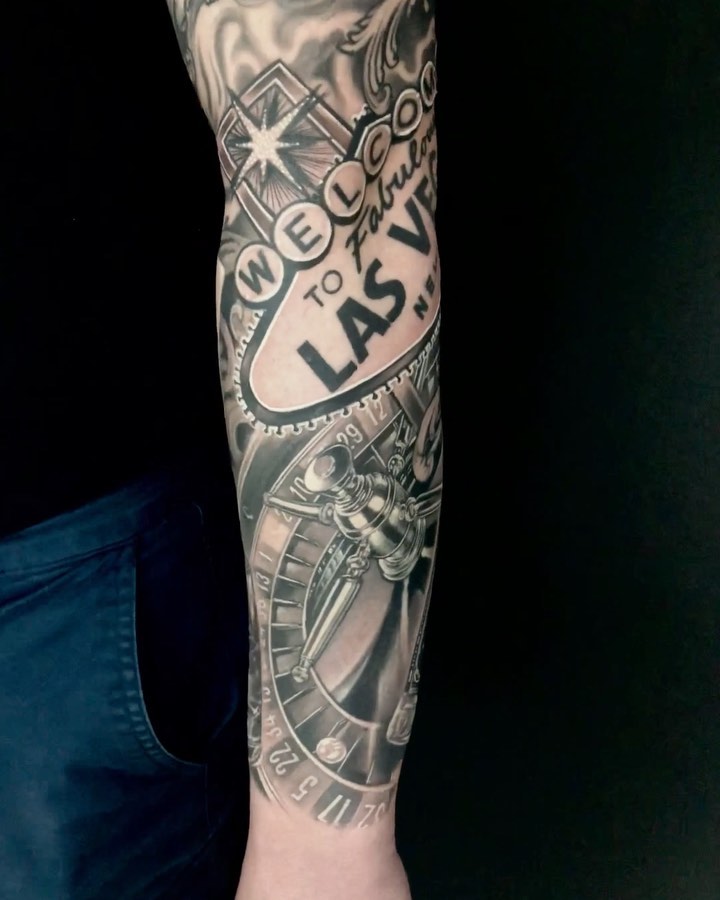 .. in Progress.. Danke Alex! 
.
.
.

.
.
#waldemaravaritattoos #lasvegas #jackda