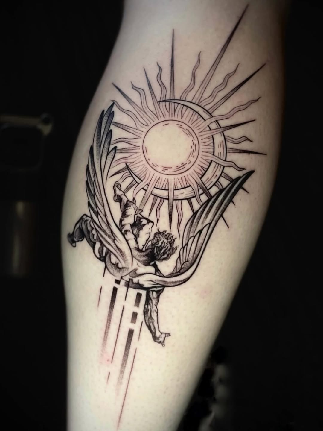 Tattoo von unserem @waldemar.avari.tattoos angefertigt.
Jeden Mittwoch bei uns i